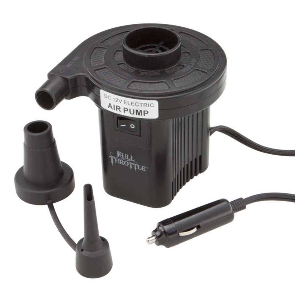 Misc. Accessories Full Throttle 4.50" COMPACT 12V AIR PUMP BLK • Model: 4.50"